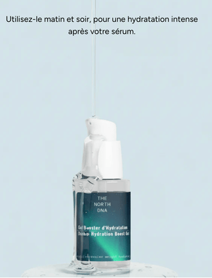 Gel booster d'Hydratation – à l’Acide Hyaluronique Multi-Poids-30ml