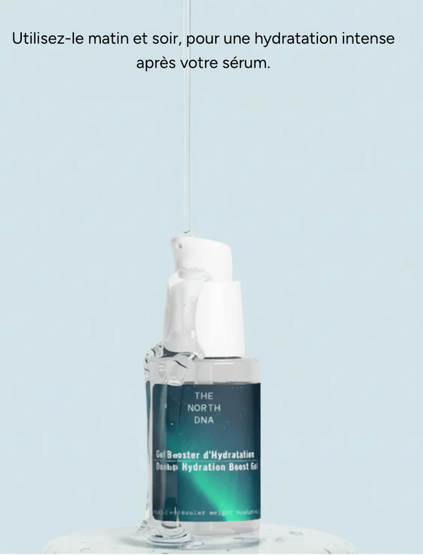 Gel booster d'Hydratation – à l’Acide Hyaluronique Multi-Poids-30ml