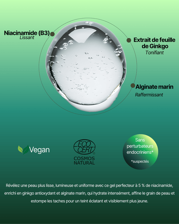 Gel perfecteur à la Niacinamide-50ml