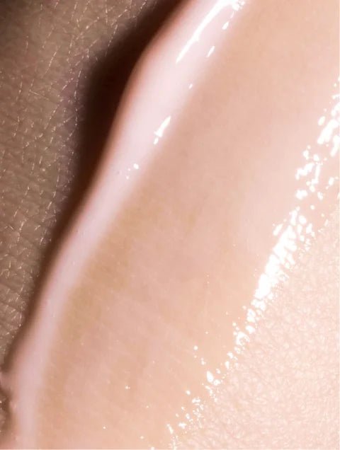 Peptide Serum applied on skin – lightweight, fast absorbing anti-aging treatment for mature and dehydrated skin